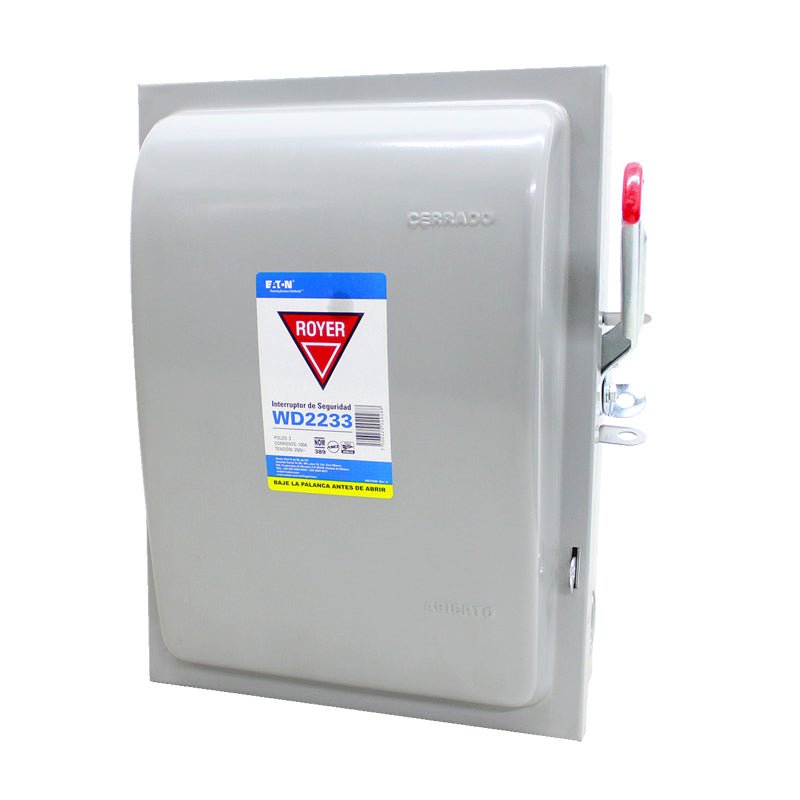 Interruptor De Seguridad 3 X 30A Royer - Tool Ferreterías / Ferretodo - Herramientas y material de construcción.