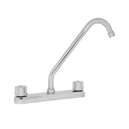 Mezcladora Fregadero Al Piso Con Cierre De Compresión, 8In Rugo - Tool Ferreterías / Ferretodo - Herramientas y material de construcción.