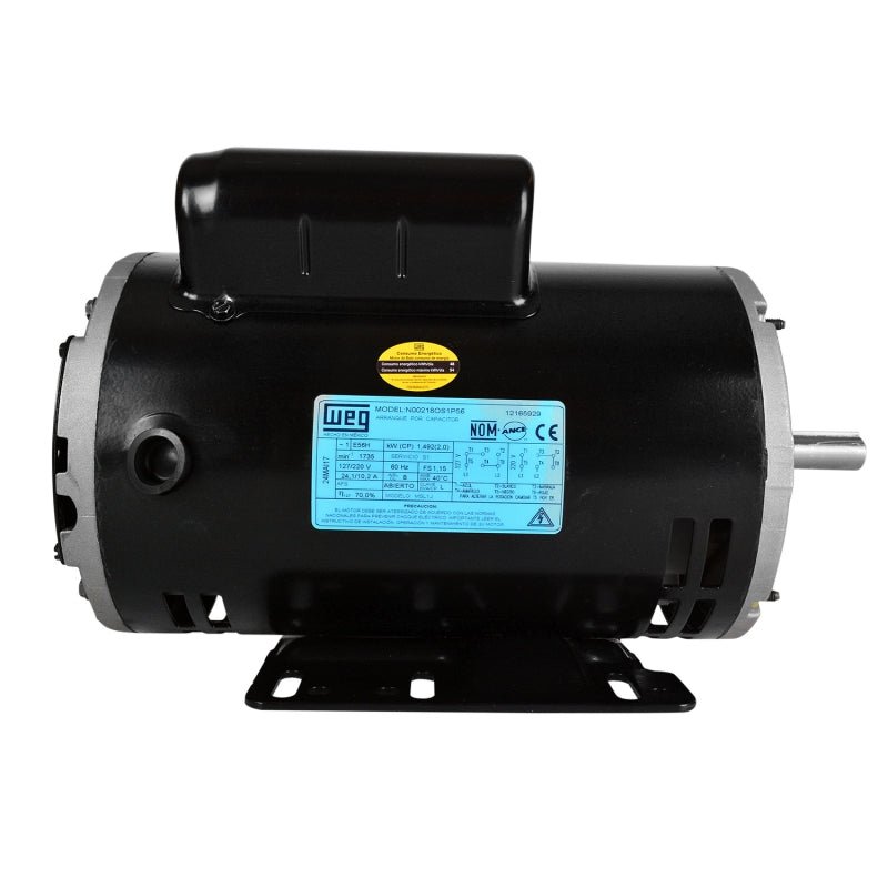 Motor Eléctrico Monofásico De 2 Hp Weg - Tool Ferreterías / Ferretodo - Herramientas y material de construcción.