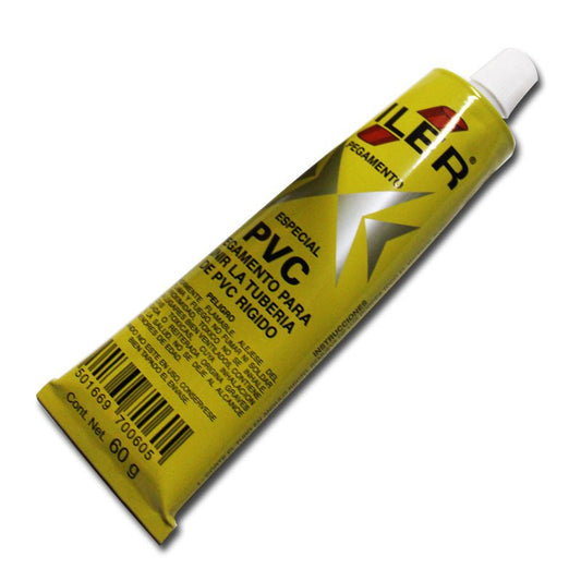 Pegamento Especial Para Pvc De 60 Gramos, Siler - Tool Ferreterías / Ferretodo - Herramientas y material de construcción.