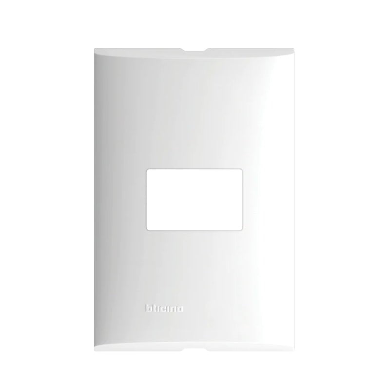 Placa Con 1 Módulo Con Chasis De Resina Color Blanco Fza91 Forza - Tool Ferreterías / Ferretodo - Herramientas y material de construcción.