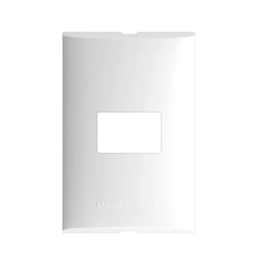 Placa Con 1 Módulo Con Chasis De Resina Color Blanco Fza91 Forza - Tool Ferreterías / Ferretodo - Herramientas y material de construcción.