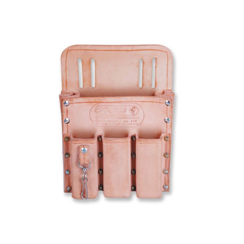 Portaherramienta De Cuero Con 6 Compartimientos Y 1 Bandola, 410 Bandas El Tigre - Tool Ferreterías / Ferretodo - Herramientas y material de construcción.