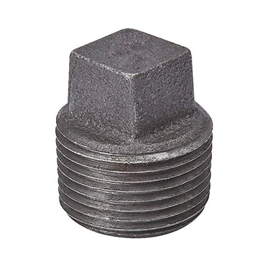 Tapón Macho 1.1/4" Negro Roscado 44565Bc - Tool Ferreterías / Ferretodo - Herramientas y material de construcción.