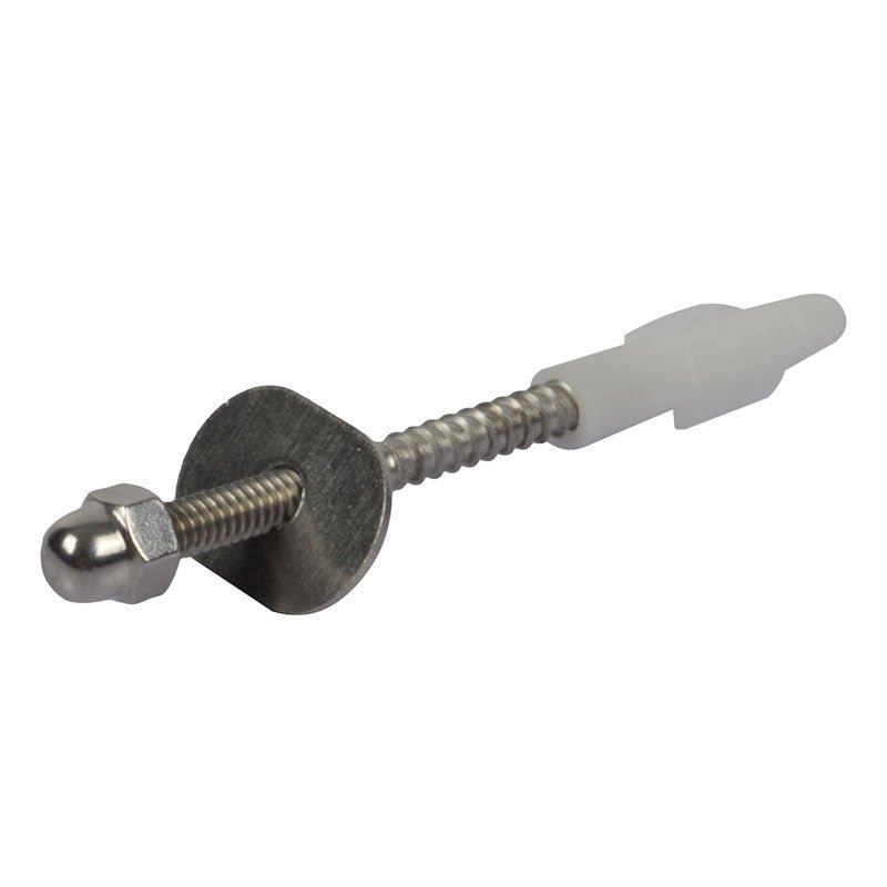 Tornillos Pija Y Taquetes Para Sanitario De Acero Inoxidable Tp1072 Coflex - Tool Ferreterías / Ferretodo - Herramientas y material de construcción.