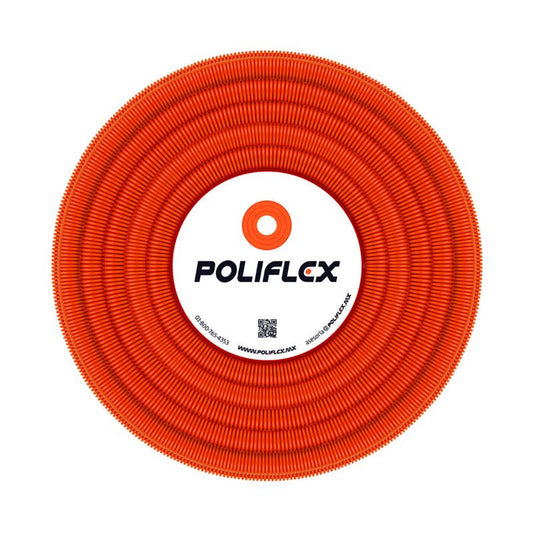 Tubo Conduit Poliflex Ligero 13Mm Naranja - Tool Ferreterías / Ferretodo - Herramientas y material de construcción.
