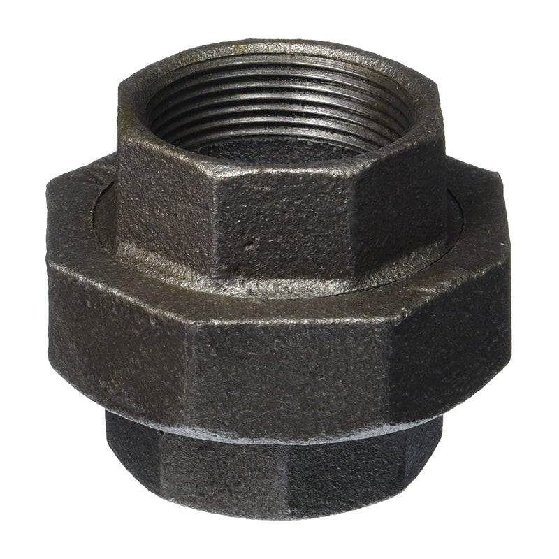 Tuerca Union 3/4" C 80 Roscada Negra - Tool Ferreterías / Ferretodo - Herramientas y material de construcción.