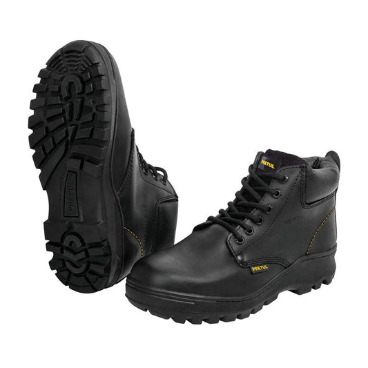 Zapato Industrial Negro 25 Con Casquillo De Acero 25990, Pretul - Tool Ferreterías / Ferretodo - Herramientas y material de construcción.